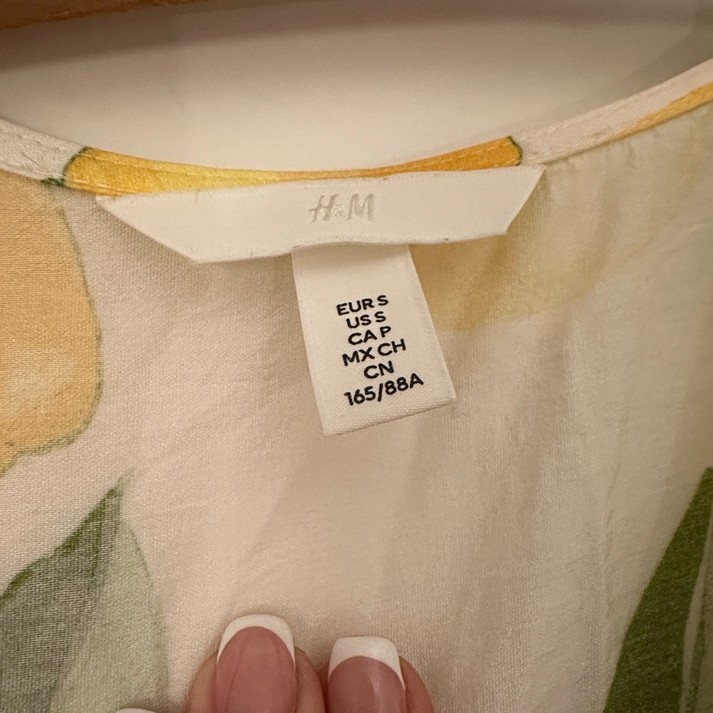 Lemon Print Summer Dress and top - Picture 12 of 14